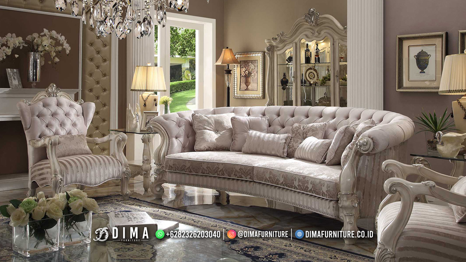 Best Furniture Jepara Sofa Tamu Mewah Alexia BM270