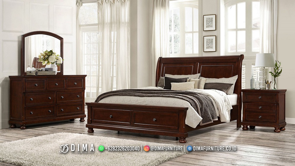 Set Tempat Tidur Modern Minimalis Elegant Furniture Jepara BM336